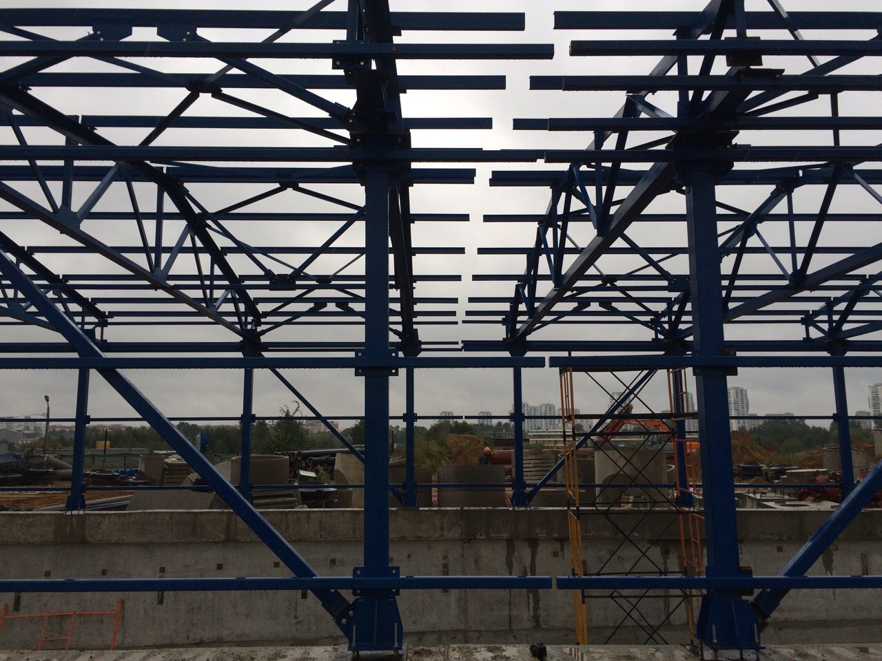 Металлоконструкции для депо Руднево - фото 2